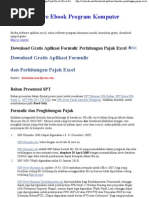 Download Aplikasi Pajak Gratis Xclmedia by Ade Bsb SN167245942 doc pdf