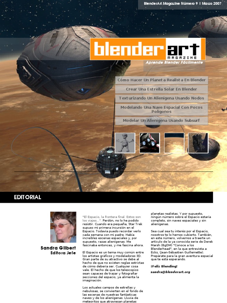 Blender Art Magazine 9 Spanish PDF Licuadora (Software