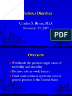 Infectious Diarrhea: Charles S. Bryan, M.D