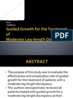 Guided Growth For The Treatment of