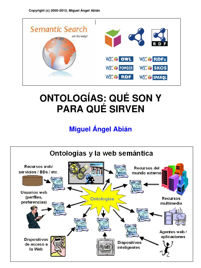 Ontologías qué son y para qué