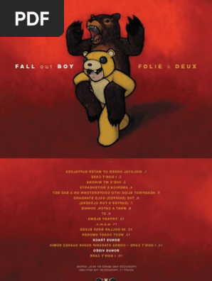 Digital Booklet Folie A Deux Music Industry Leisure
