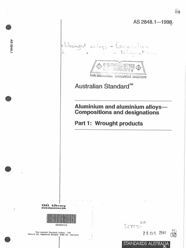 As 2848.1-1998 | PDF