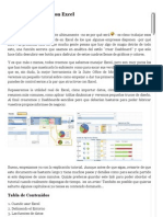 Crear Dashboards Con Excel