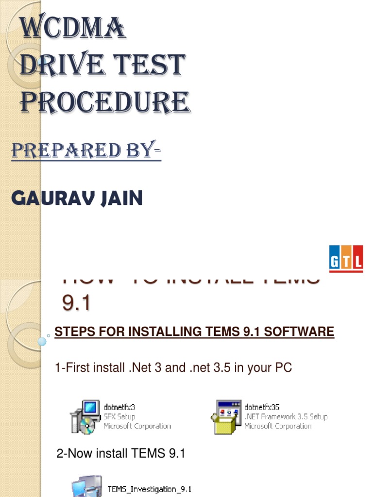 Wcdma Drive Test Procedure: Prepared by | PDF | High Speed Packet ...