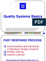 Quality Systems Basics: QSB Workshop Rev. 012307