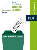 Wahlkompass Umweltpolitik 2013 (Hessen)