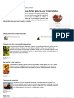 MermeladasySustitutos para La Pectina de Las Gelatinas y Mermeladas - Ehow en Español PDF