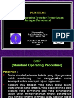 SOP Pemeriksaan Jaringan Periodontal