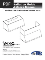 Download AP238 PST1PST2 Manual by Euro-Kitchen Inc SN16727237 doc pdf