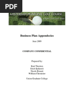 Download Golf Course Business Plan Appendecies - Union College 2009 by flippinamsterdam SN16727354 doc pdf