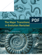 Evolution - The Major Transitions in Evolution Revisited - 2011