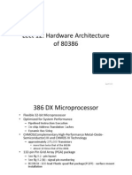 Lect 12: Hardware Architecture of 80386