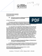 American Association For Justice - 'Reassessment of Exposure To Radiofrequency Electromagnetic Fields Limits and Policies' To Federal Communications Commission (FCC), USA