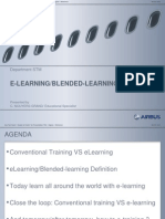 E Learning Blended Learning Presentation Instructor Seminar