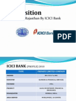 Acquisition: of Bank of Rajasthan by ICICI Bank
