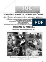 Aposila Religiões Comparadas Bacharel 2013 Ibe PDF