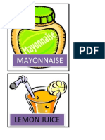 Mayonnaise: Lemon Juice