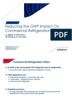 Reducing The GW Pimp Act On Commercial Refrigeration