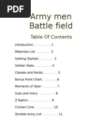 Army Men main rules