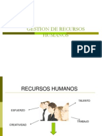 Gestion de Recursos Humanos