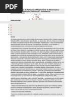 Unidade Produtora de Refeições (UPR) e Unidade de Alimentação e Nutrição (UAN) - Definições, Diferenças e Semelhanças