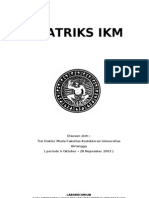 Matriks IKM 1