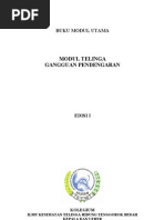 Download Modul Telinga - Gangguan Pendengaran by awiradireja SN167314800 doc pdf