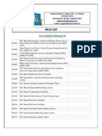 Plc Based Projects