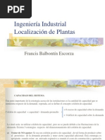 LOCALIZACIÓN DE PLANTAS