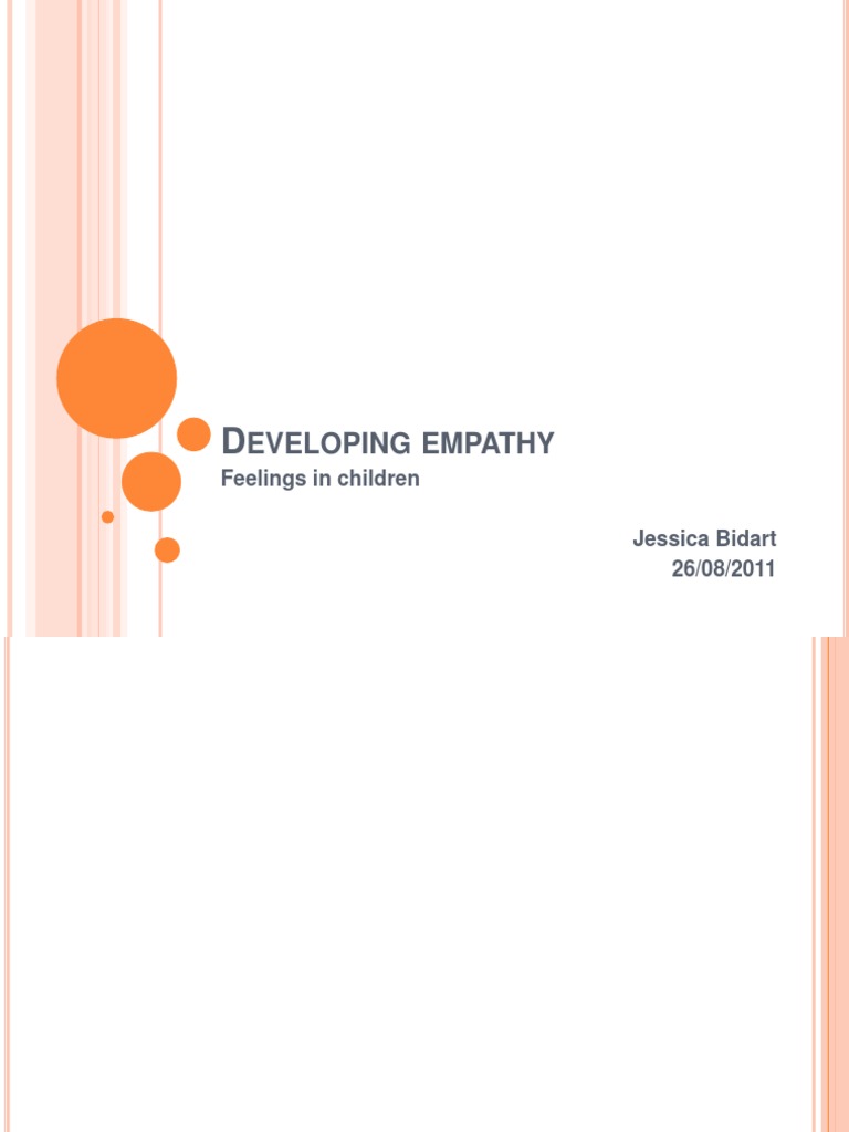 Developing Empathy in Children | PDF | Self-Improvement | Wellness