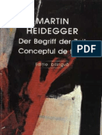 Martin Heidegger - Conceptul de Timp