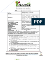 Solicitud Auxiliar Administrativa