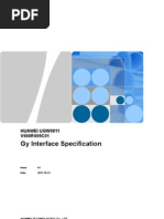 HUAWEI UGW9811 V900R009C01 Gy Interface Specification