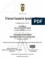 El Servicio Nacional de Aprendizaje SENA: Jose Ancizar Colonia Salazar