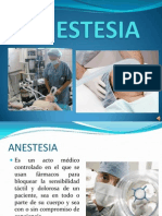 Anestesia