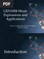 GEN1004 Music Expressions and Applications - Presentation