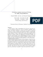 Transform Analysis and Asset Pricing  for AÆne Jump-Diffusion