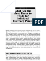 What Are The Best Times To Trade For Individual Currency Pairs