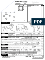 MoCA Test Spanish