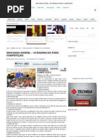 GINCANAS GOSPEL - 50 DINÂMICAS PARA COMPETIÇÃO