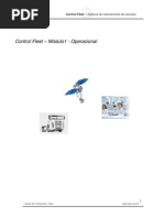Control fleet - Operação
