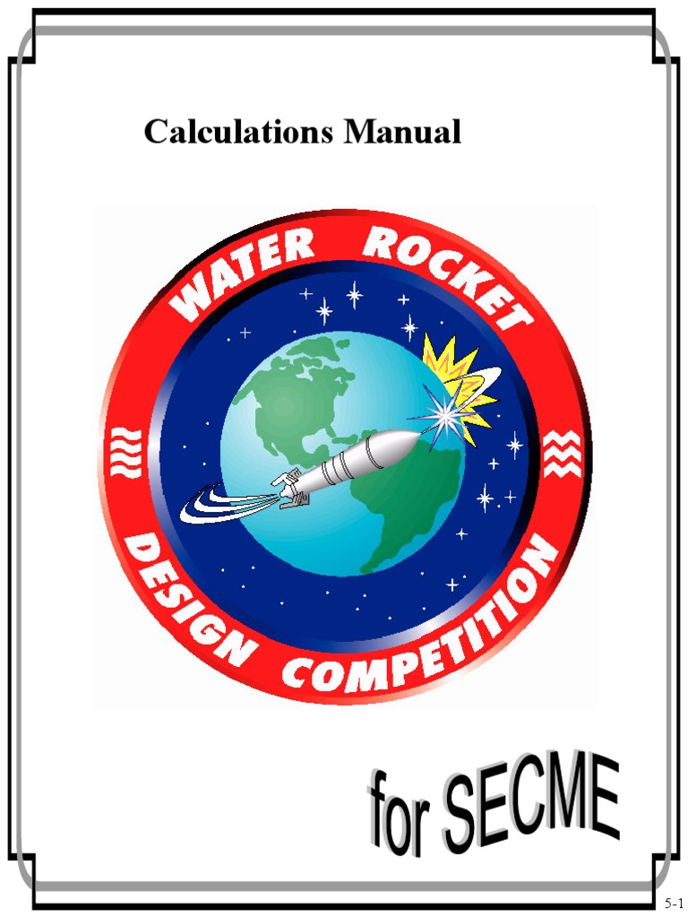 Rockets Calculations Manual Thrust Rocket
