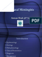 Neonatal Meningitis  