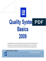 QSB TOOLS - GM Quality System Basics Overview