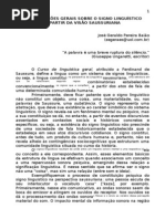 03 - O SIGNO LINGUÍSTICO