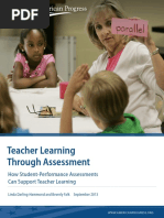Teacher Learning Through Assessment