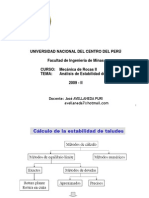 Análisis de Estabilidad de Taludes