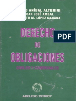 Alterini Atilio Ameal Oscar Lopez Roberto Derecho de Obligaciones PDF