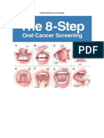 8 Steps Oral Cancer Screenning